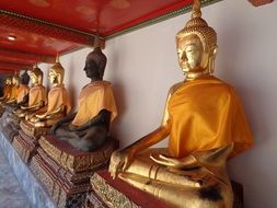 Meditation of the Buddha in Thailand