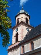 Religion church in Alsace