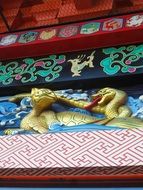 golden Snake, Japan Temple Decoration