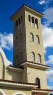 church tower in Cyprus