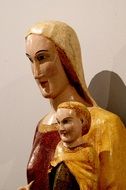 wooden Christian figure