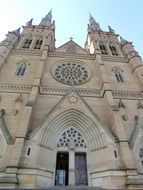 church in gothic style in sydney