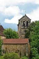 church in dordogne in france