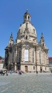exterior of the Dresden frauenkirche