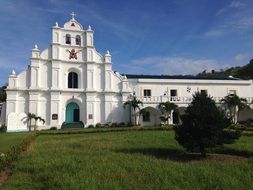 white church in the province