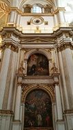 gates of the Granada cathedral