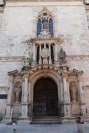 entrance to the church in wolfenbÃ¼ttel