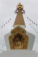 Buddhism Stupa in Hungary