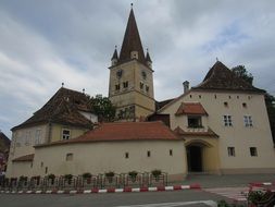 fortified Saint Michael church, romania, Transylvania, Cisnadie