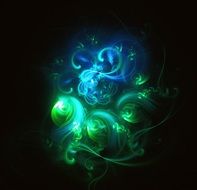 Fractal Light drawing