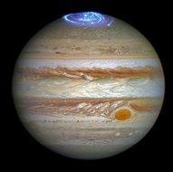 northern lights on jupiter