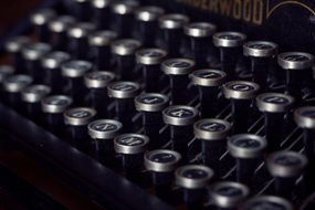 Old antique vintage typewriter