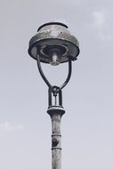 weathered street lamp