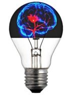 Brain Light Bulb Clipart