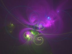 abstract violet green background