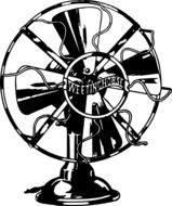 Cool Electric Fan drawing