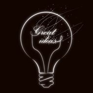 light bulb symbol of great ideas