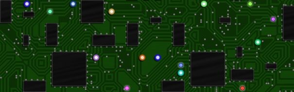 Electronic Circuit Board Clipart