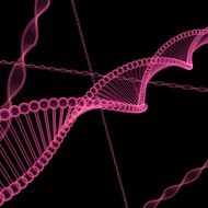 Dna Molecules Biology Module drawing