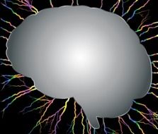 Psychology of brain clipart