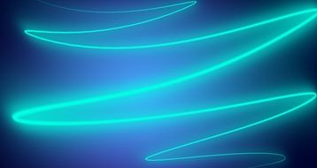 blue light on a blue background