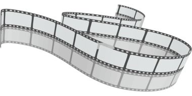 curved Filmstrip with mirroring, drawing