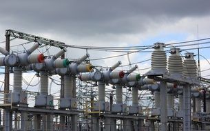 switchgears of nuclear power station in Latvia