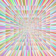 colored radiating lines as background