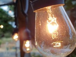 included lights on the wire