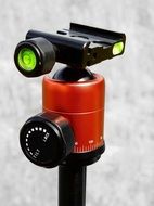 closeup picture of Tripod for the camera