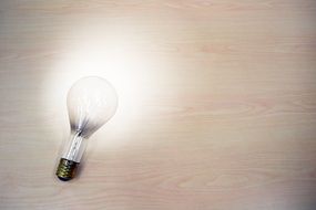 light bulb of glare