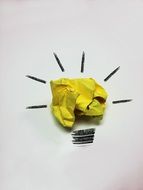 Light Bulb Idea drawing