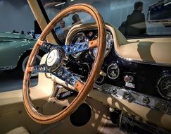 interior of Mercedes 300 Sl