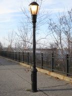 vintage street lamp