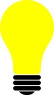 Light Bulb as a drawing