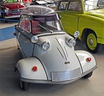 three-wheeled scooter cabin