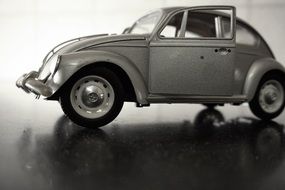 retro car as a 3d model