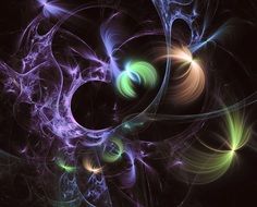 Fractal Electric Light Clipart