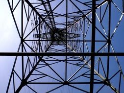 View of strommast from the ground