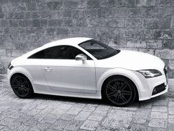 Beautiful white Audi TT