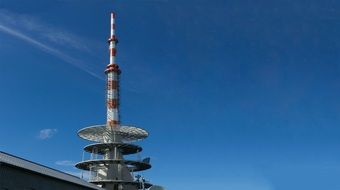 transmitting tower on inselberg