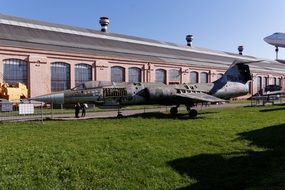 Aircraft Lockheed F-104 in museum