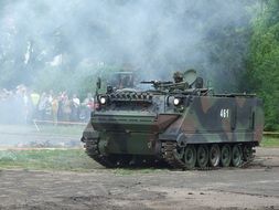 military tank in Pakistan