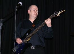 Rock Musician bassist,