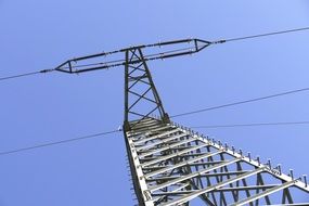High Voltage electric power poles