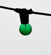 green light on the wire