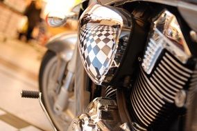 Mirroring in the motorcycle