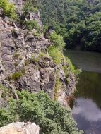 panoramic view of the Vltava river