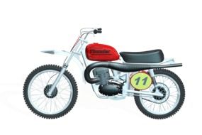 Motorcycle Machine Drive Fast