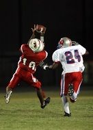 Football Receiver Catch